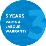 3 year warranty