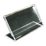 Perspex Label Holder 80mm Wide